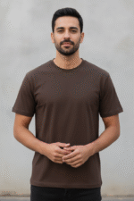 Sky-Blue Regular Fit T-Shirt - Image 18