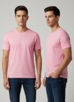 Sky-Blue Regular Fit T-Shirt - Image 7