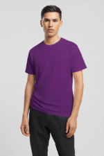 Sky-Blue Regular Fit T-Shirt - Image 6