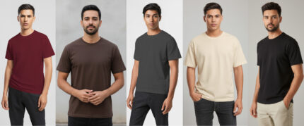 5 Regular Fit T-Shirts Multipack
