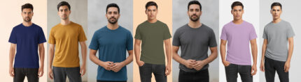 7 Regular Fit T-Shirts Multipack